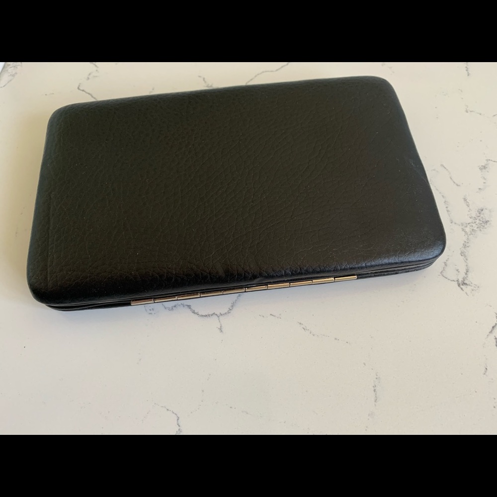 Nwot Classic Solid Black Wallet - image 4